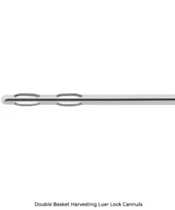 Double Basket Harvesting Luer Lock Cannula