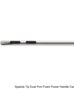 Spatula Tip Dual Port Power Handle Cannula