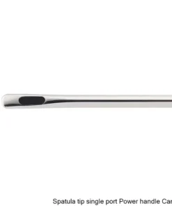 Spatula tip single port Power handle Cannula