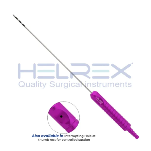 Three Diagonal Port in a linear style Power handle Cannula