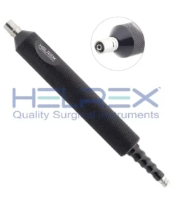 Aspiration handle for luer lock cannula