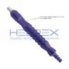 Liposuction Aspiration Handle for Luer Lock Cannula with Vented Hole