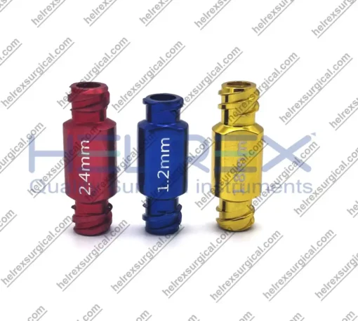 Syringe Transfers Luer to Luer adapter 1.2mm / 1.8mm / 2.4mm