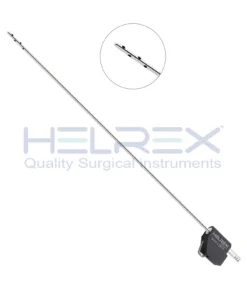 Tumescent Infiltration microair type power hub Cannula With 6 Spiral Holes