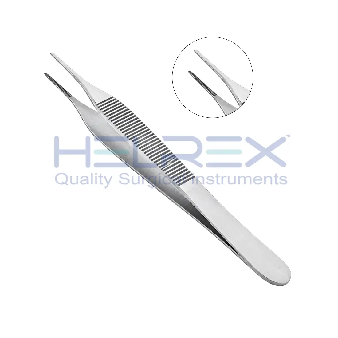 Adson Delicate 12.0 Cm, Smooth, TC 15.0 Cm, Cross Serrated, TC