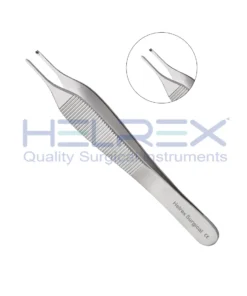 Adson Tubiana Forcep (12.0 cm, 1x2 Teeth, With 1 mm Tying Platform)