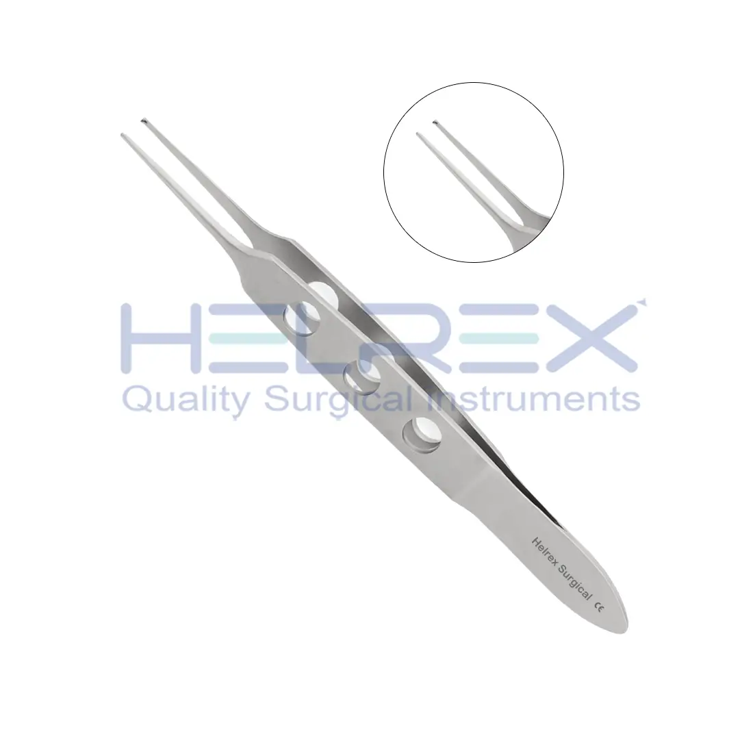 Bishop-Harmon 8.5 cm, smooth, 1x2 teeth, fne 8.5 cm, smooth, 1x2 teeth