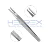 Bonney 17.5 cm, cross serrated, 1x2 teeth, TC