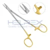 Bozeman Needle Holder of plastic surgery S-Shaped / Angled