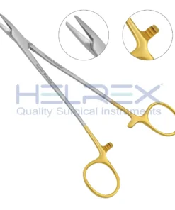 Bozeman Needle Holder of plastic surgery S-Shaped / Angled