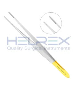 Cushing 17.0 Cm, Angled, Cross Serrated, TC