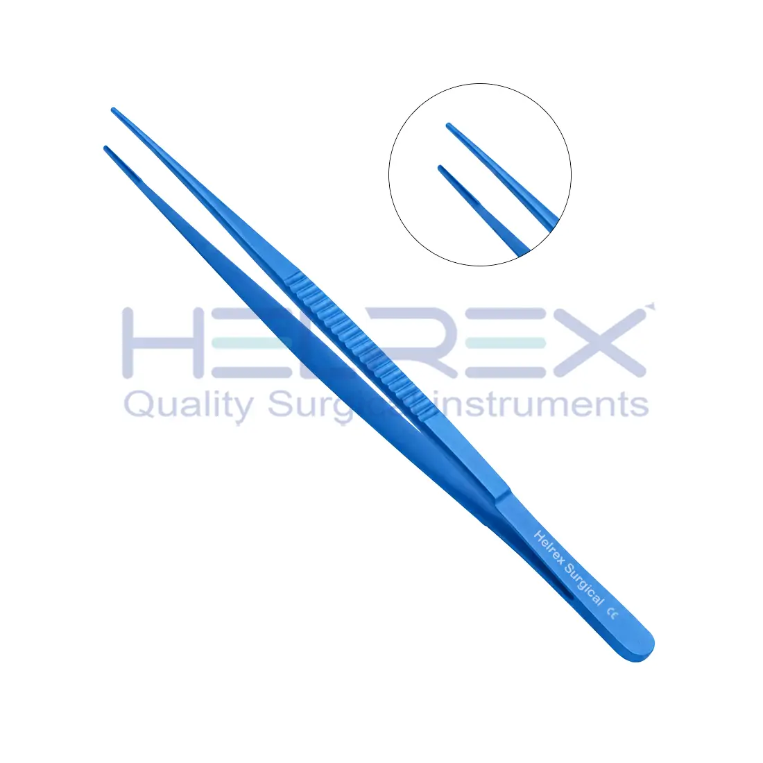 DeBakey, Titanium, Tissue Forceps, 15.0 Cm, Tip