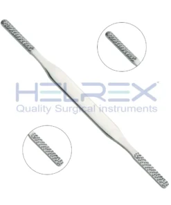 Fomon Nasal Rasp – 21.5 cm, Coarse of Plastic Surgery Instruments