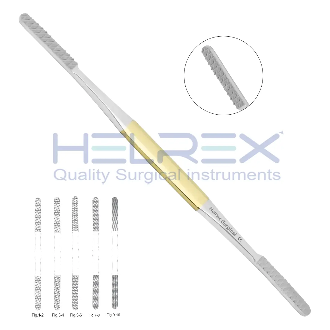 Plastic Surgery Instrument Fomon-Nasal-Rasps