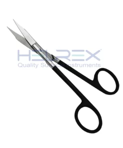 Goldman Fox Serrated Supercut Scissors, 5″ (12.5cm), Curved