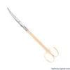Plastic surgery Gorney Facelift Hard-Line Tungsten Carbide Serrated Scissors, 7-1/2″ (19cm) Angled