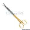 Plastic surgery Gorney-Freeman Facelift Hard-Line Serrated Tungsten Carbide Scissors 19cm