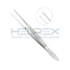 Graefe Iris Forceps, 10.0 Cm, Smooth, 1x2 Teeth