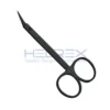Gunter Serrated Ceramic-coated Scissors, 4-1/2″ (11.5cm) Angled
