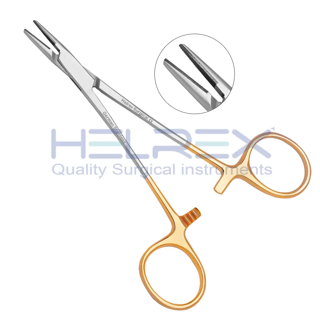 Plastic surgery Halsey Needle Holder