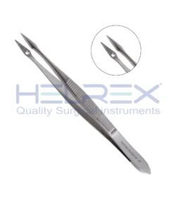 Hunter Splinter Forceps, 4-1/2″ (10.5cm), Serrated, Straight