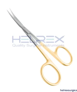 Plastic surgery Iris Scissors Hard-Line Tungsten Carbide 4-1/2″ (11.5cm)