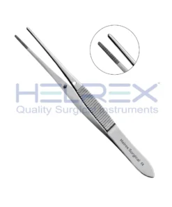 Iris Dressing Forceps, 4″ (10cm)