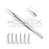 Jewelers Thumb Forceps 11.5 cm, diamond dusted