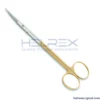Plastic surgery Kaye Facelift Hard-Line Serrated Tungsten Carbide Scissors 7″ (18cm), Curved