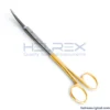 Plastic surgery Kaye-Freeman Hard-Line Serrated Tungsten Carbide Scissors 7″ (18cm)