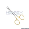 Plastic surgery Kaye Serrated Hard-Line Tungsten Carbide Scissor 4-1/2″ (11.5cm), Curved