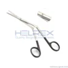 Plastic surgery Knight Supercut Serrated Scissors Angled, 7″ (18cm)