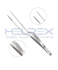 Lucae Dressing Forceps 14cm, Serrated Jaw