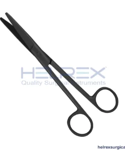 Mayo serrated Ceramic coated stainless steel Scissors