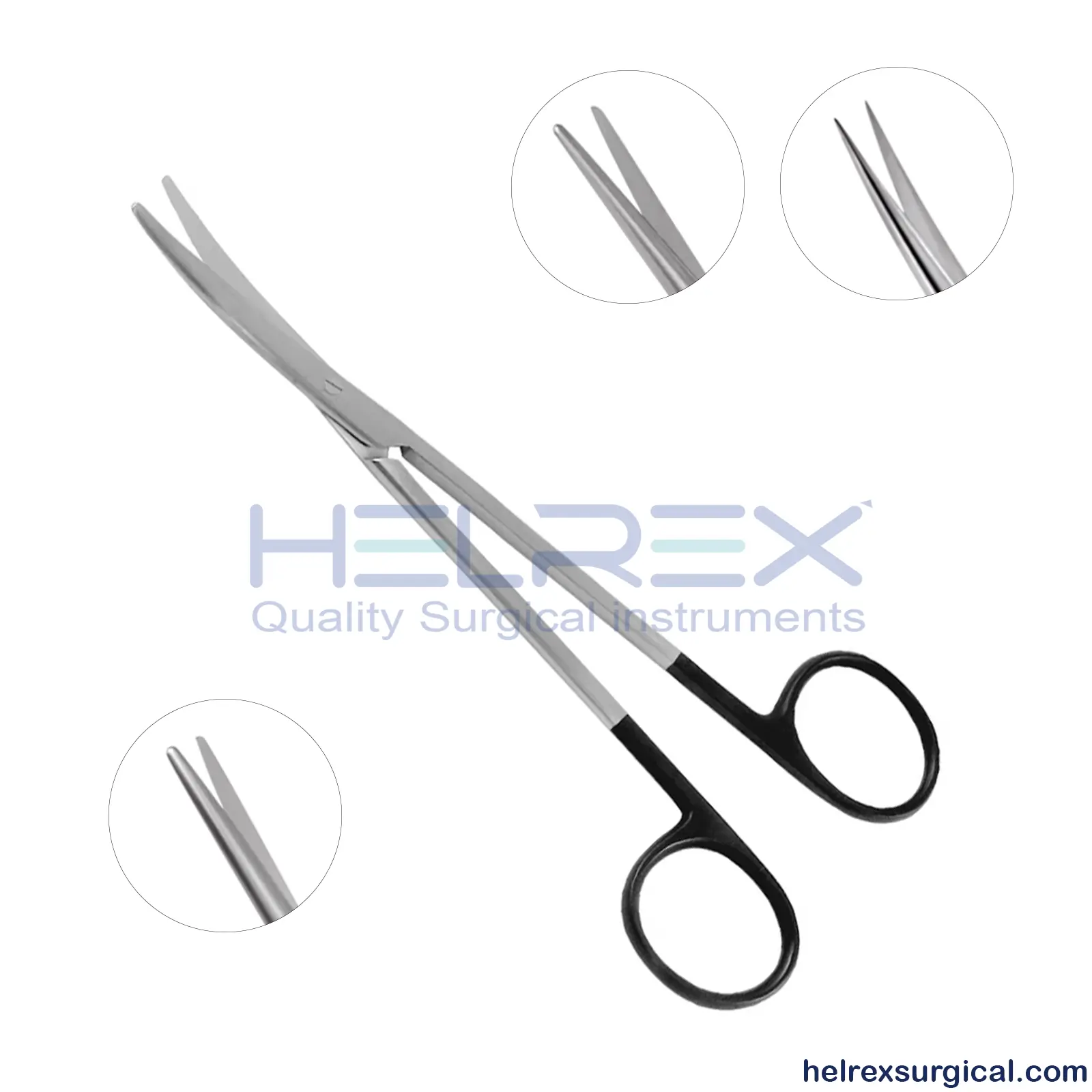 Metzenbaum SuperCut Serrated Scissors Plastic surgery german steel