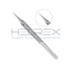 Micro-Forceps Round Handle, With Tying Platform