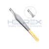 Nahai Brown Forceps, 6″ (15cm), 9×9 Brown Teeth