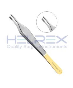 Nahai Brown Forceps, 6″ (15cm), 9×9 Brown Teeth
