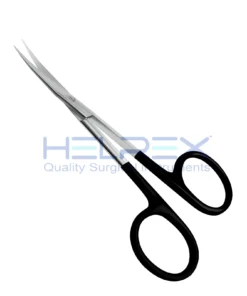 Plastic surgery PAR SuperCut Serrated Scissors, Curved or Straight
