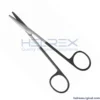 Strabismus Tungsten Carbide SuperCut Serrated Scissors, 4-1/2″