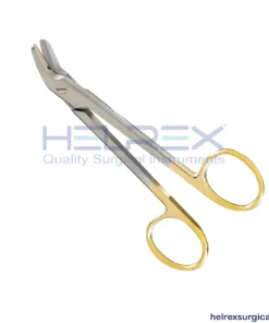 Suture-Wire Scissors Hard-Line Tungsten Carbide 26 gauge (12cm), Angled