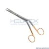Plastic surgery Tebbetts Serrated Scissors Hard-Line Tungsten Carbide 7-1/2″ (19cm), Angled