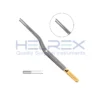 Tebbetts™ Bayonet Forceps, 7-3/4″ (19.5cm), Brown Teeth