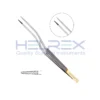 Tebbetts™ Bayonet Onyx Forceps, 7″ (18cm), 7000 Jaw