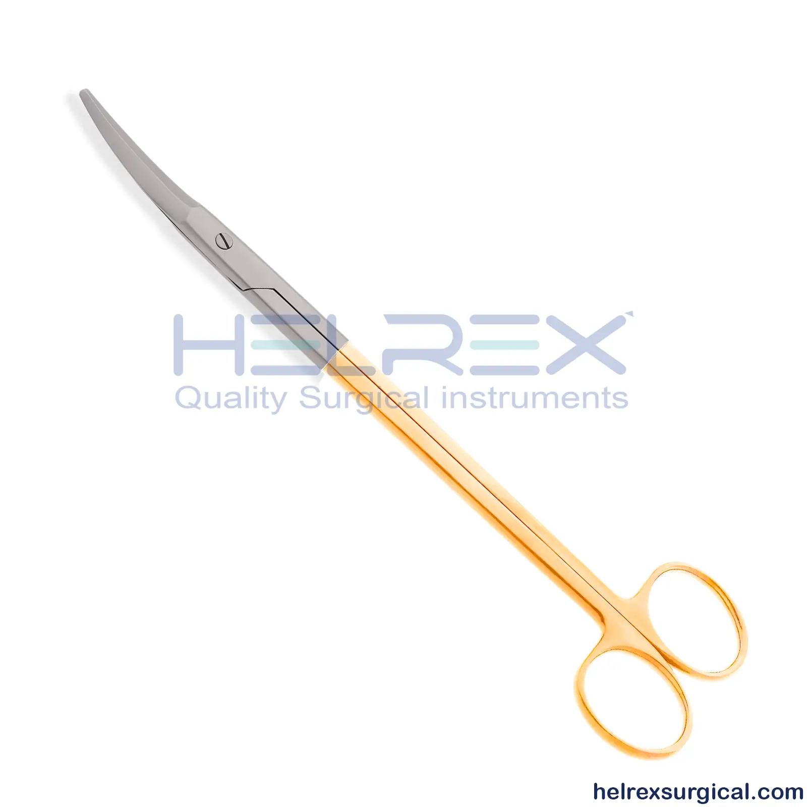 Tessier Facelift Hard-Line Tungsten Carbide Scissors, 6-1/2″ (16.5cm), Curved