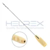 Liposuction Three port Spatula tip 60° Nouvag Threaded Hub Cannula