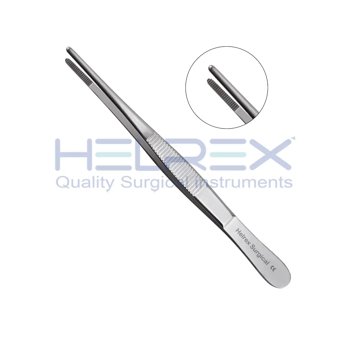 Tissue Forceps, 5″ (12.5cm), Serrated Jaws