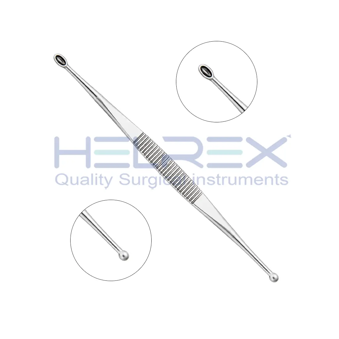 WILLIGER Bone Spoon Length 5¼" (13.5 cm), Oval, Sharp