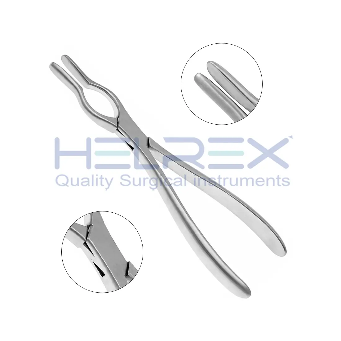 Walsham Forceps of Plastic Surgery Instruments 23 cm